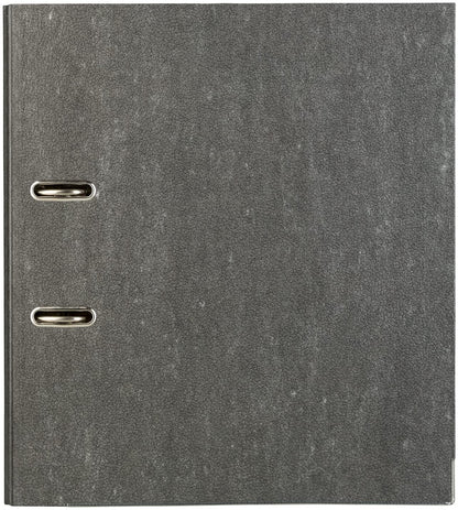 Biblioraft Idena A4 FSC-Mix, 5 cm, negru marmorat