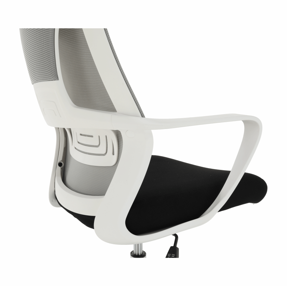 Office armchair, grey/black/white, TAXIS