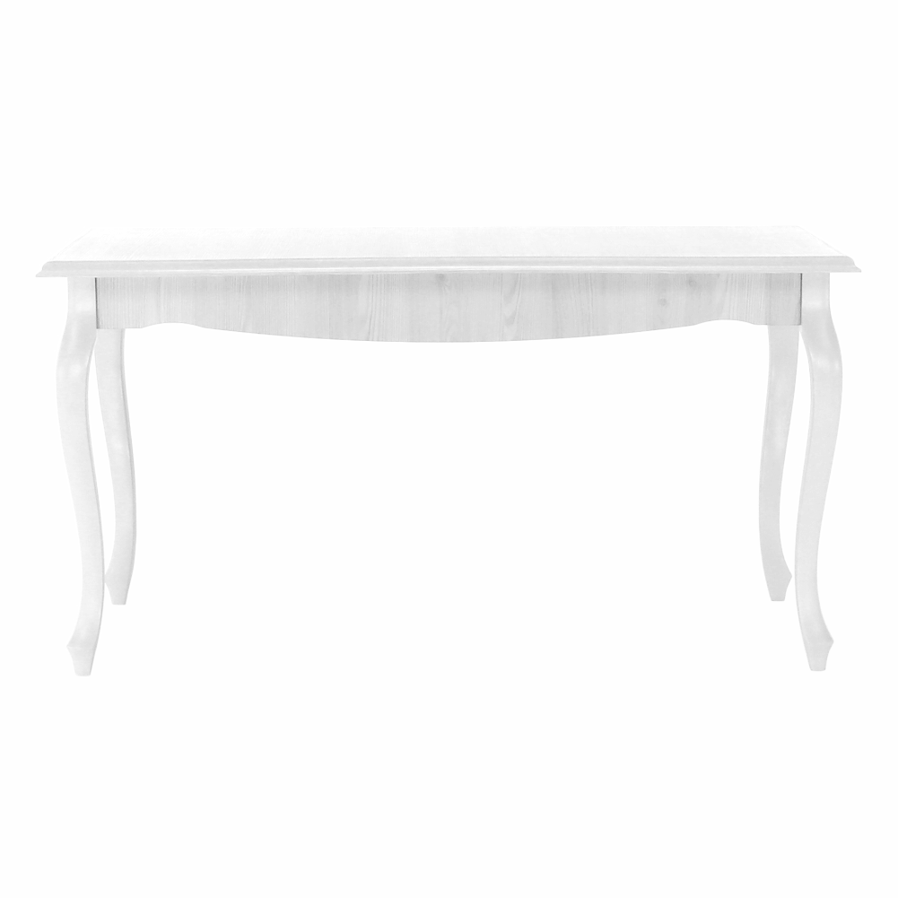Dining table DA19, white pine, 146x76 cm, VILAR