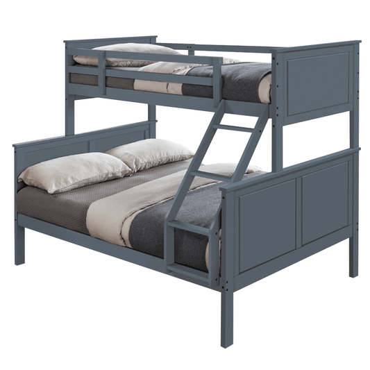 Bunk bed, gray, NEVIL