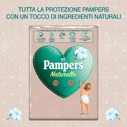 Pampers Naturello diapers, size 3, 4-9 kg, 22 pcs