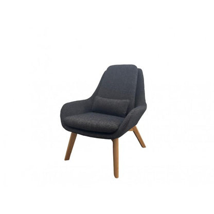 Gray Ruhezeit armchair 72/83.5/89.5 cm