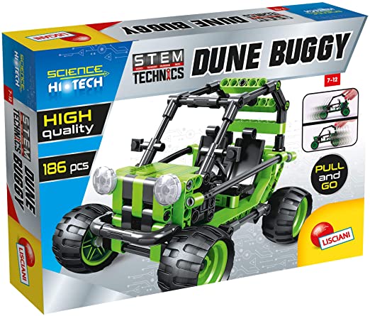 Lisciani Dune Buggy toy, 186 pieces