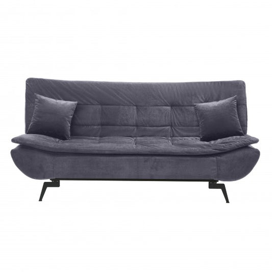 Extendable 3-seater sofa JAGUAR, grey, 190x114