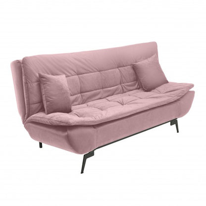Extendable 3-seater sofa JAGUAR, lilac, 190x114