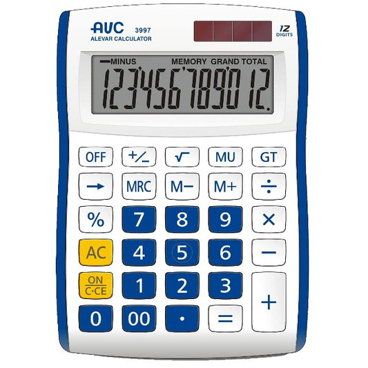 Calculator de birou Avc 13×9 cm albastru