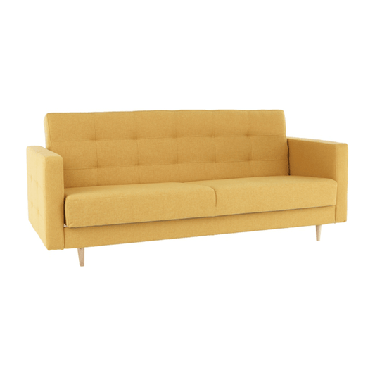 Upholstered 3-seater sofa, textile material, AMEDIA
