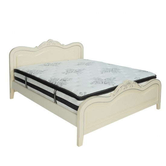 Bedroom bed Madonna 6858 180x200cm, cream