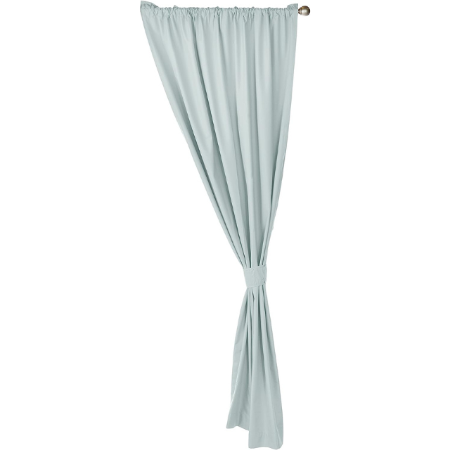 Amazon Basics heat-insulating opaque curtains, 2 pcs, 117 x 137 cm, green
